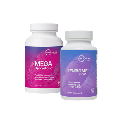 Gut-Brain Bundle: MegaSpore And ZenBiome Cope image 0